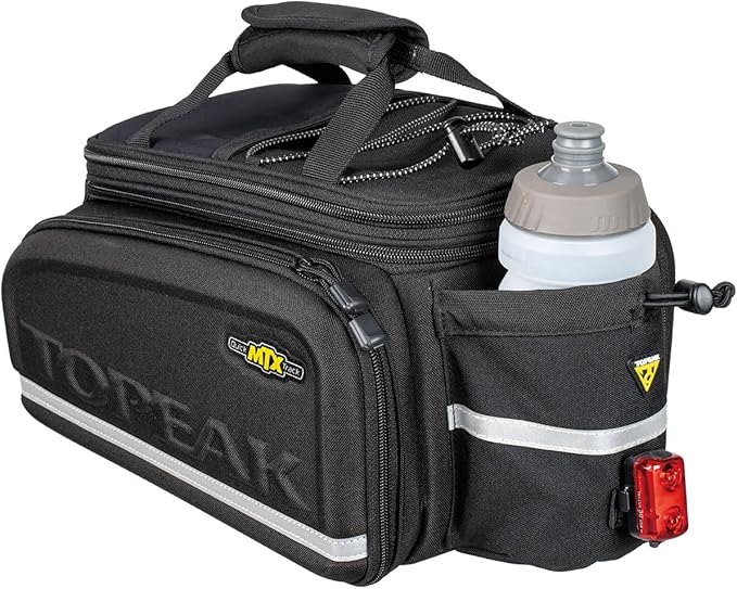Topeak MTX TrunkBag - Rear Bicycle Bag - Spacious Storage and Easy Mounting-StrideForce Fitness