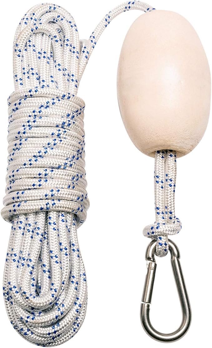 Newport Premium 5lb Mushroom Anchor Kit w/Bag, Rope, Buoy, & Stainless Hardware-StrideForce Fitness