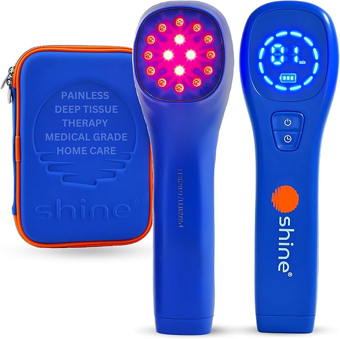 Red Light Therapy for Body - Clinical Grade Red Light Therapy Plus Infrared Light Therapy - LED Light Dual Wavelength 660/850nm. Joint and Muscle Infrared Red Light Therapy Device High Power by SHINE-StrideForce Fitness
