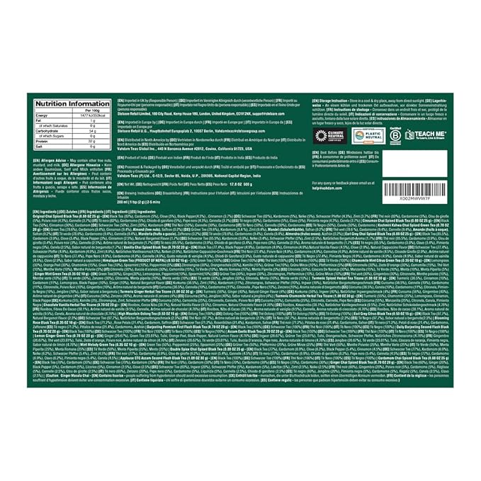 VAHDAM, Advent Calendar 2025 | 24 Unique Loose Leaf Tea - Exclusive Holiday Tea Gift Set | Christmas Advent Calendar 2025 for Adults | Advent Calendar 2025 Adult Women & Men-StrideForce Fitness