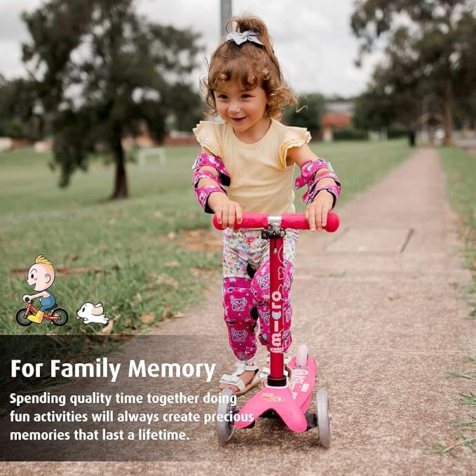 Soft-Style Kids Knee and Elbow Pads with Bike Gloves, Flexible Impact-Resistant Gear for Ages 2-11, Designed for Balance Bikes, Roller-Skating, and Skateboarding-StrideForce Fitness