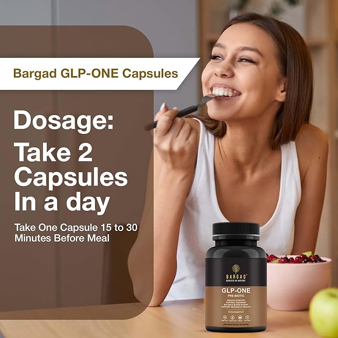 GLP-1 Supplement for Women & Men, GLP Activate Natural Formula, Hunger & Metabolism Support - Expert Formulated to Supports GLP1 Naturally | Probiotic and Prebiotic (60 Capsules)-StrideForce Fitness