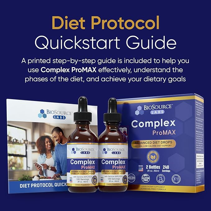 Complex ProMAX Premium Diet Drops 2 oz (2 Bottle Pack) - 60 Day Supply-StrideForce Fitness