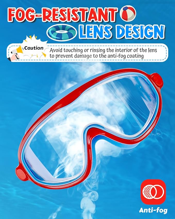 Rantizon Swim Goggles 2 Pack, Wide View Anti Fog&UV Swimming Goggles for Audlt, No Leaking Swim Glasses for Men Women Kids-StrideForce Fitness