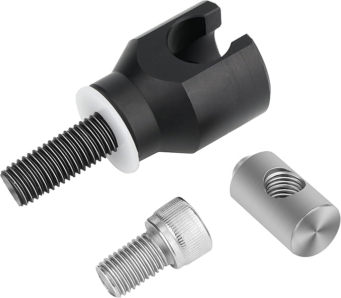 SUNYA Archery Bow Stabilizer for Compound Bow, Carbon Fiber Body Flexible Core, Damping System and Weights Kit, 8",10",12" 15" in Expedition Series-StrideForce Fitness