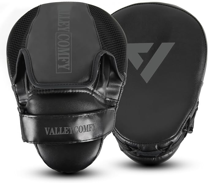 Valleycomfy Boxing Punching Mitts,Boxing Pads Mitts for Men,Ideal for Boxing Training,Kickboxing,Martial Arts-StrideForce Fitness