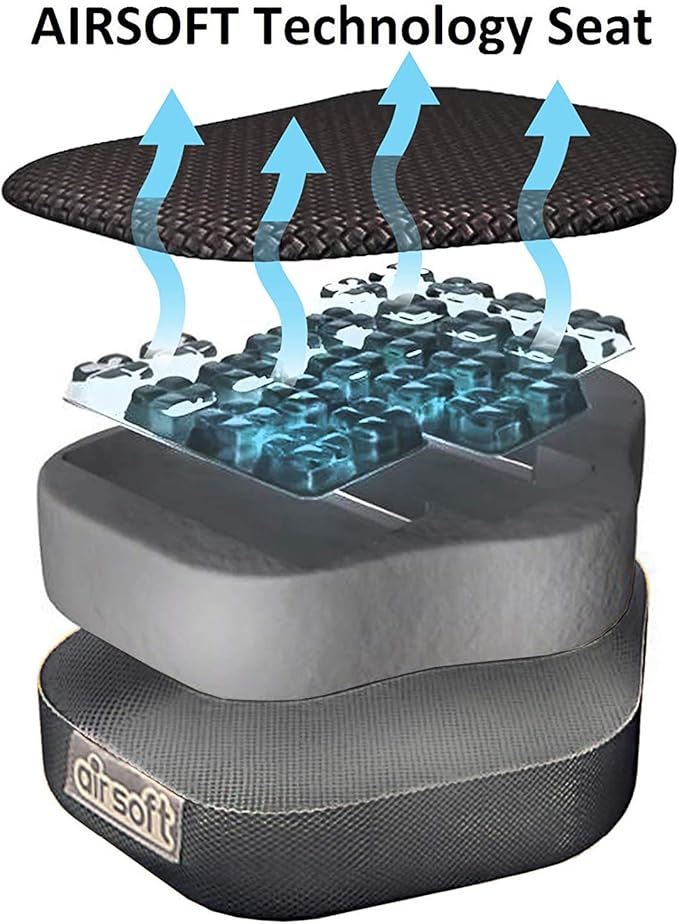 Exerpeutic Foldable Exercise Bike, 8 levels of Resistance Stationary Bicycle with Airsoft Seat, LCD Display to Track Distance, Calories, Time and Speed-StrideForce Fitness