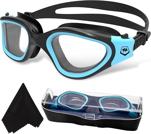 WIN.MAX Polarized Swimming Goggles Swim Pool Goggles Anti Fog Anti UV No Leakage Clear Vision for Men Women Adults Teenagers-StrideForce Fitness