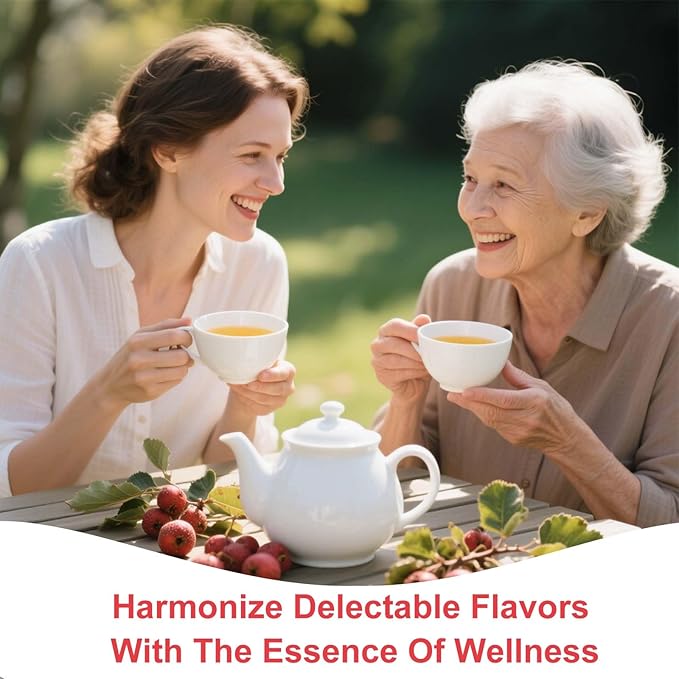 TEARELAE - Hawthorn Berry Tea, 30 Count - Pure Hawthorne Berries Herbal Tea Bags - Sweet and Tangy Flavor - Aid Digestion - Non-GMO - Caffeine-Free-StrideForce Fitness