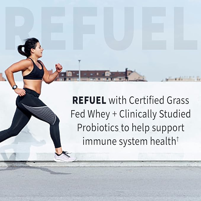 Garden of Life Sport Whey Protein Powder Chocolate, Premium Grass Fed Whey Protein Isolate Plus Probiotics for Immune System Health, 24g Protein, Non GMO, Gluten Free, Cold Processed - 20 Servings-StrideForce Fitness