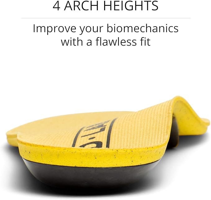 Dash Carbon Fiber Performance Insoles – Add Ultra Firm Orthotic Arch Support to Soccer Cleats, Cycling Shoes and Running Shoes-StrideForce Fitness