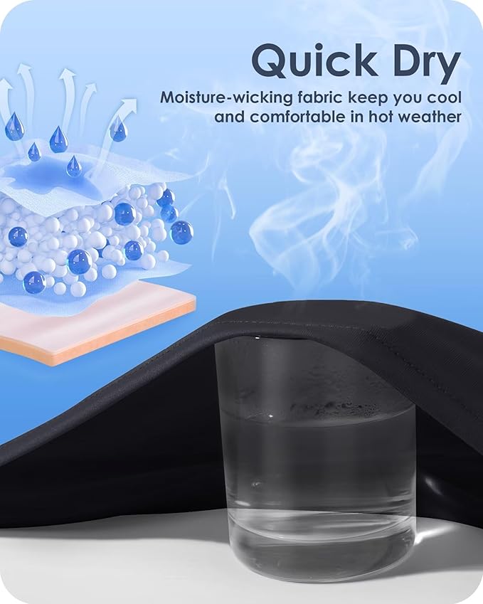 Boladeci Men's Swim Shirt Short Sleeve UPF 50+ Sun Protection SPF UV Moisture Wicking Lightweight Quick Dry Rash Guard-StrideForce Fitness