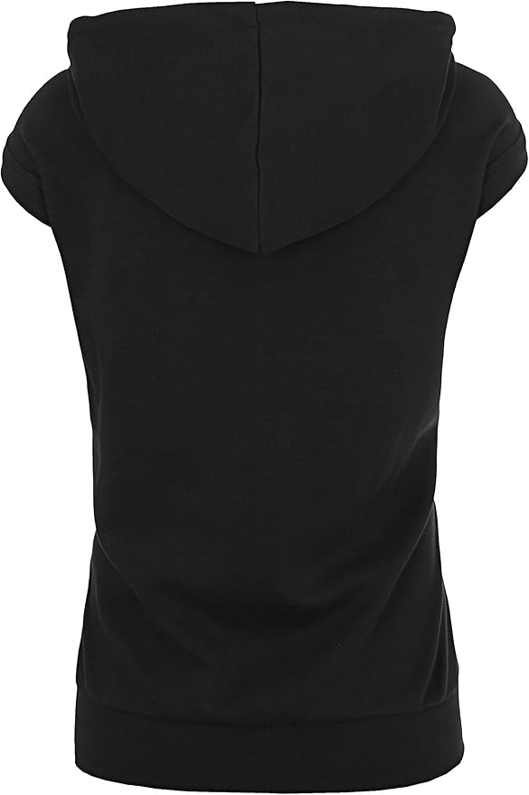 GIVON Women's Lightweight Hooded Vest Sleeveless 1/4 Zip Pullover Casual Hoodie Sweatshirt with Pockets