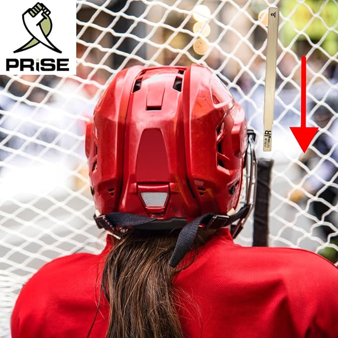 Prise | Solid Hockey Wood Stick Extention That fits All Composite Hockey Sticks. You can Extend Your Stick up to 12 inches. Very Robust, The tip is Made of Hardwood and Handmade.-StrideForce Fitness