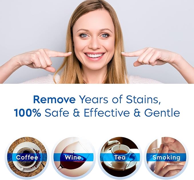 AsaVea Teeth Whitening Pen-2 pens, More Than 20 Uses, Effective, Painless, No Sensitivity, Travel Friendly, Easy to Use, Beautiful White Smile, Natural Mint Flavor