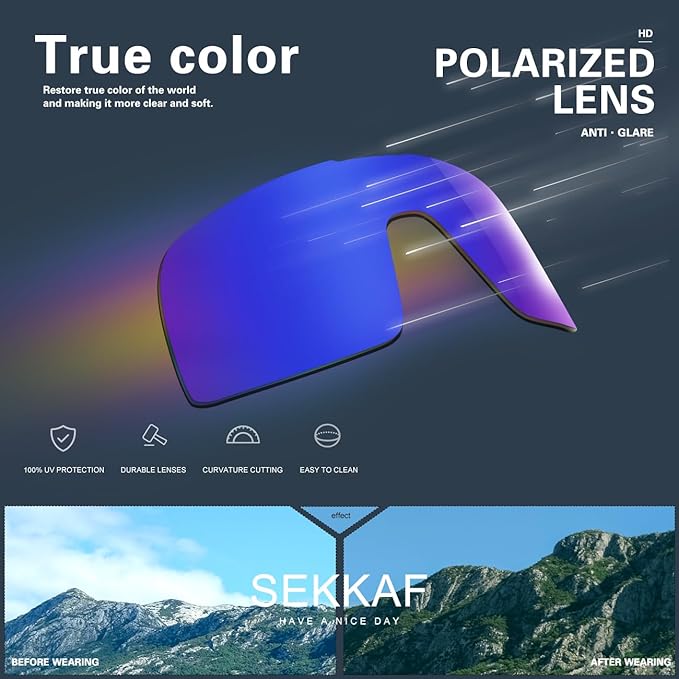 Polarized Sports Sunglasses for Men and Women Cycling Glasses UV Protection Goggles for Mountain Bike Running Fishing-StrideForce Fitness