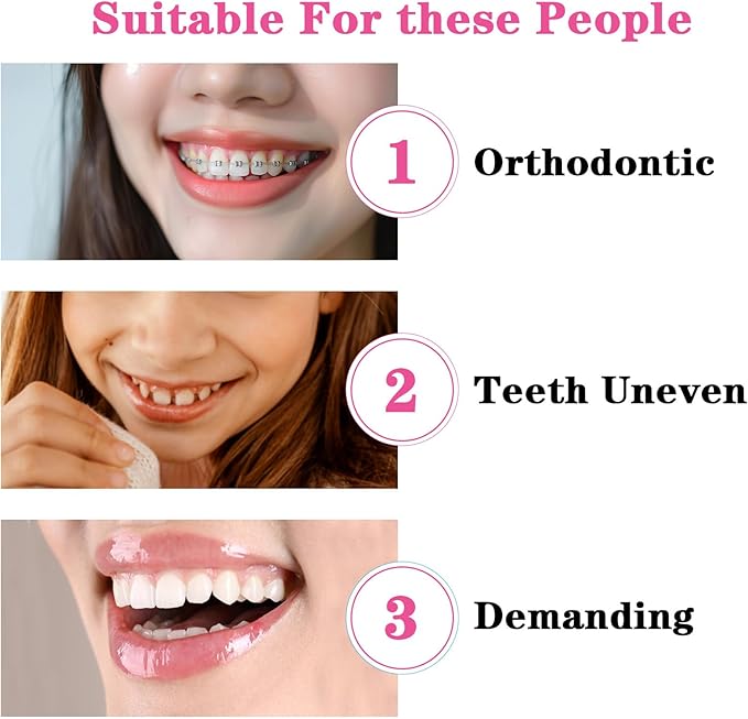 2Pcs Orthodontic Tooth Brush, Soft End Tapered Wisdom Toothbrush, Small Head End Tuft Toothbrush for Adult, Periodontal, Detail Cleaning (Pink Green)