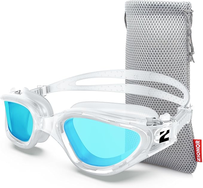 ZIONOR Swim Goggles, G1 SE Swimming Goggles Anti-fog for Adult Men Women-StrideForce Fitness