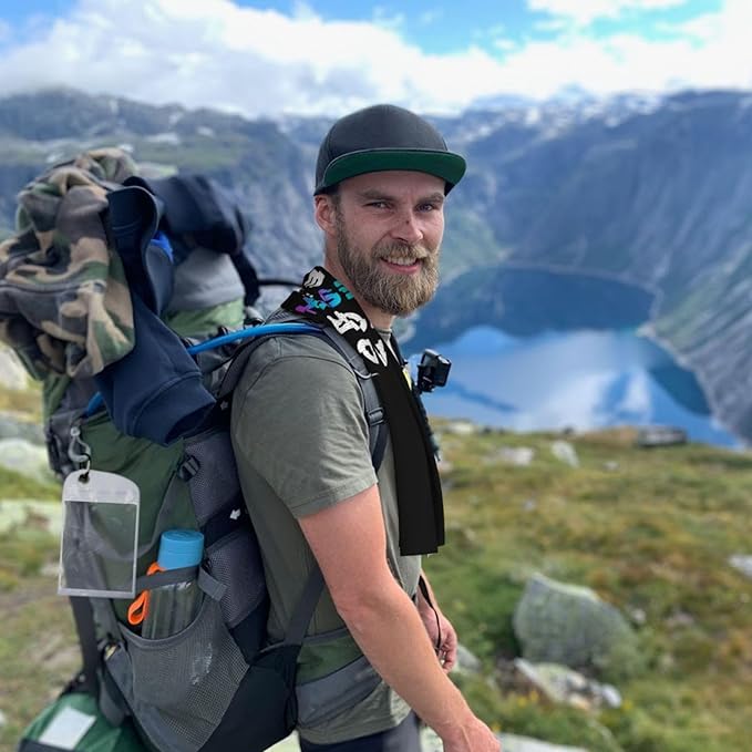 Custom 1-100PCS Cooling Sports Towel, Personalized Photo Logo Soft Cold Exercise Towel for Neck and Face Customized Quick-Drying Cooling Wrap Fitness Workout Sweat Towel 12"x40" (50)-StrideForce Fitness