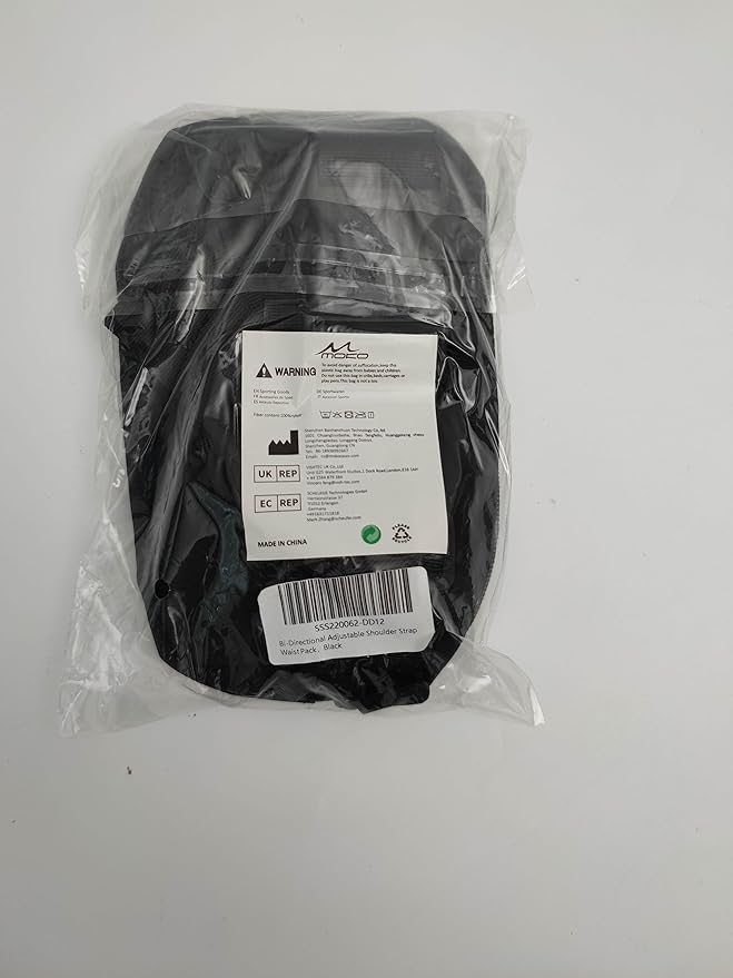 MoKo Fanny Packs for Women Men, Fashion Running Waist Packs, Crossbody Mini Bag Fanny Pack Belt Bag with Adjustable Strap for Running Outdoors Workout Travel Hiking Cycling-StrideForce Fitness