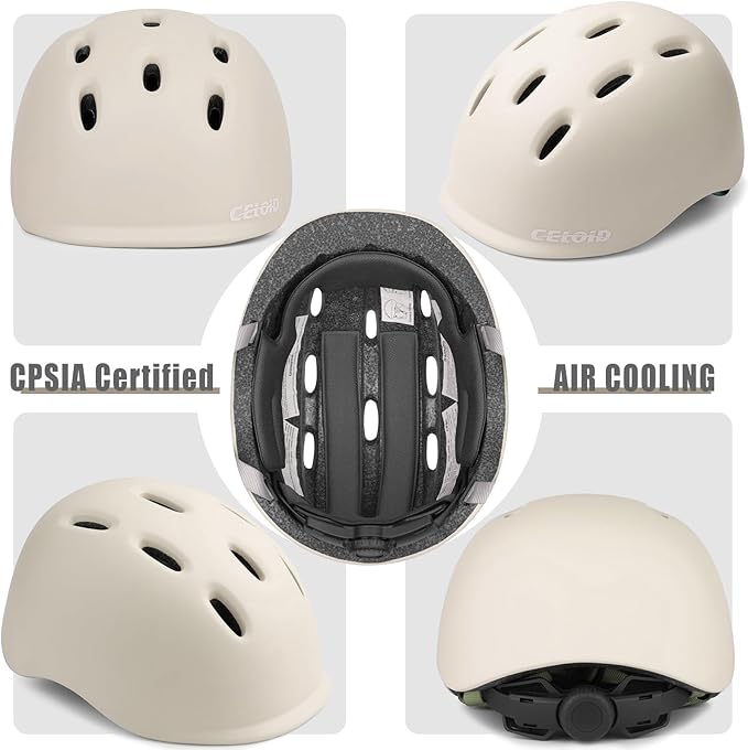 Kids Bike Helmet,Toddler Cyling Helmets for Ages 5-8-9-10-12-14-16Years Youth Boys & Girls,Child Adjustable Multi-Sport Bicycle Skateboard Roller Skate Scooter Balance Skateboarding Helmet-StrideForce Fitness