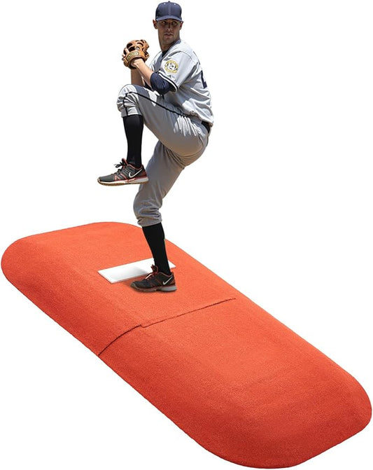 VEVOR Pitching Mound, Baseball Game Mound, Indoor/Outdoor Pitching Practice and Training Equipment, Softball Pitching Aids with Antifade Turf and Pitching Rubber-StrideForce Fitness