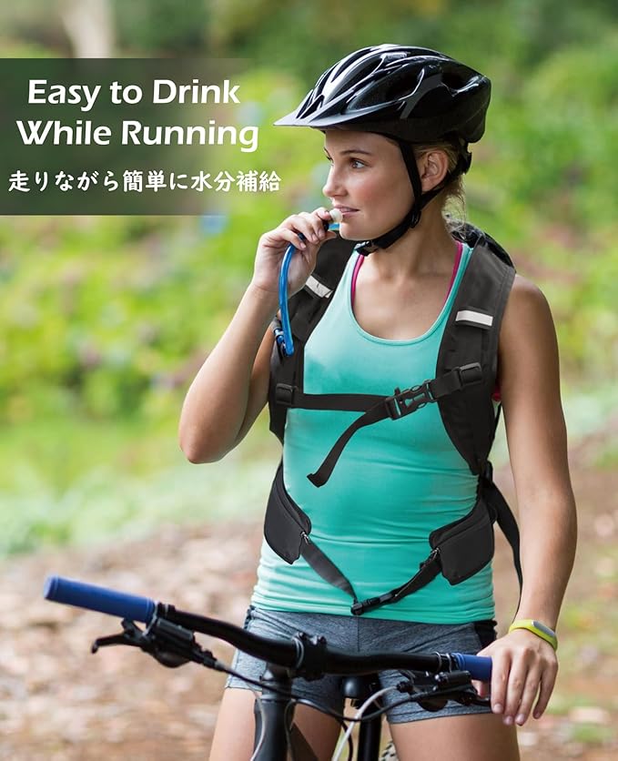 TRIWONDER Hydration Backpack Lightweight Water Pack for Men Women Hydration Pack for Cycling, Running, Hiking and Biking-StrideForce Fitness