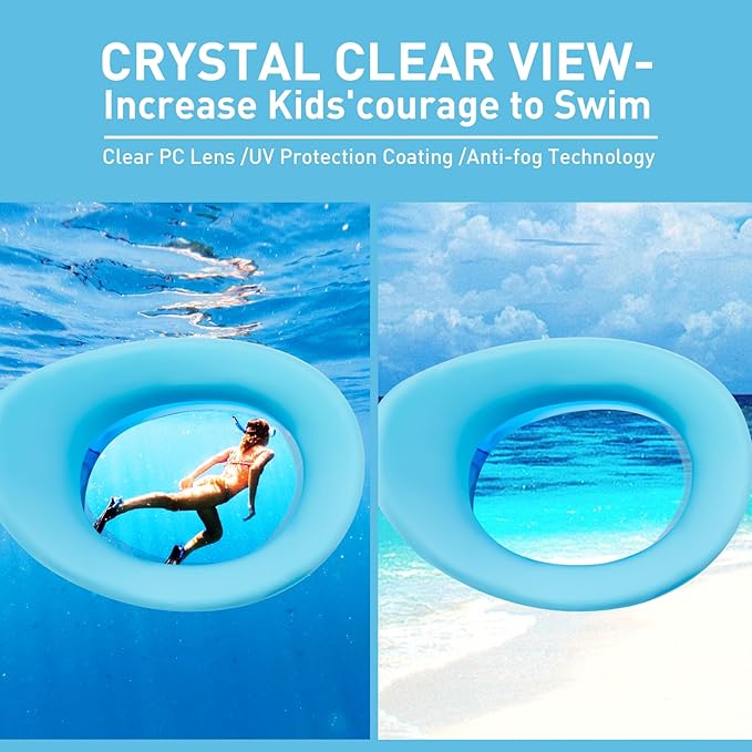 Aegend 2 Pack Kids Goggles, Swimming Goggles for Kids Age 4-16 Boys and Girls Youth, Anti-Fog Waterproof Anti-UV Pool Goggles-StrideForce Fitness