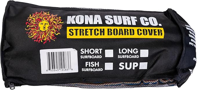 Surfboard Stretch Sox Shortboard and Longboard Board Sock Cover, 5-10ft Surf, 10ft 8in - 11ft 8in SUP-StrideForce Fitness