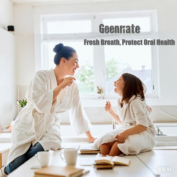 Disposable Tongue Scraper, 30Pack Individually Wrapped - Hygienic Plastic Tongue Scraper for Adults & Travel, Fresh Breath Oral Care, Single Use White Scraper Kit