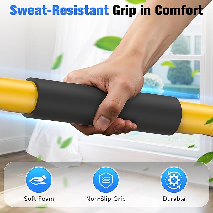 Sportsroyals Adjustable Dip Bar Station, Heavy Duty Parallette & Parallel Bars, 400LBS Stable Dip Stands for Home Gym, Calisthenics & Upper Body Workout Equipment-StrideForce Fitness