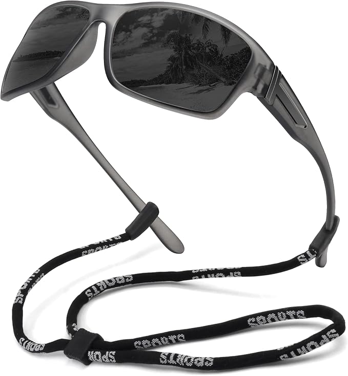 STORYCOAST Polarized Sports Sunglasses for Men Women Unbreakable Frame Cycling Fishing Driving-StrideForce Fitness