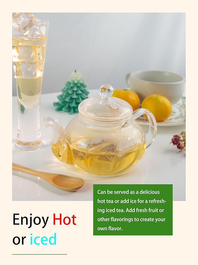 TeeLux Dandelion Root Tea Bags, Premium Raw Dandelion Root Tea, Smooth Taste, Caffeine Free, 100 Count