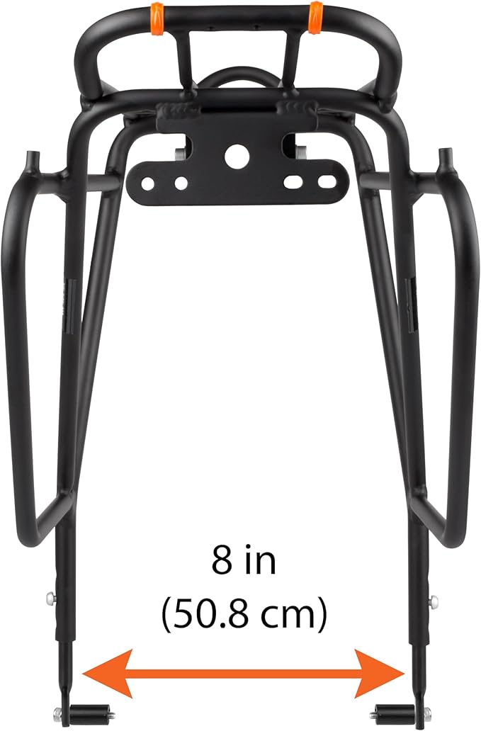 Ibera PakRak Touring Bicycle Seatpost/Disc/Non/Disc Rack and Quick Release Bag-StrideForce Fitness