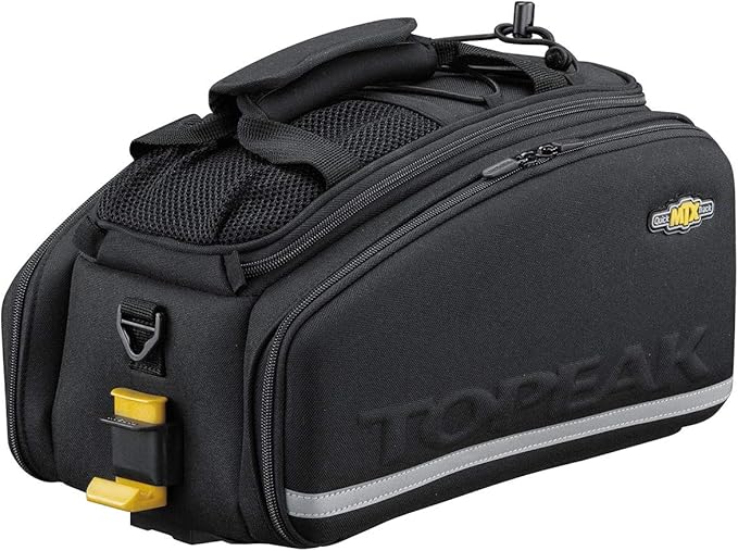 Topeak MTX TrunkBag - Rear Bicycle Bag - Spacious Storage and Easy Mounting-StrideForce Fitness