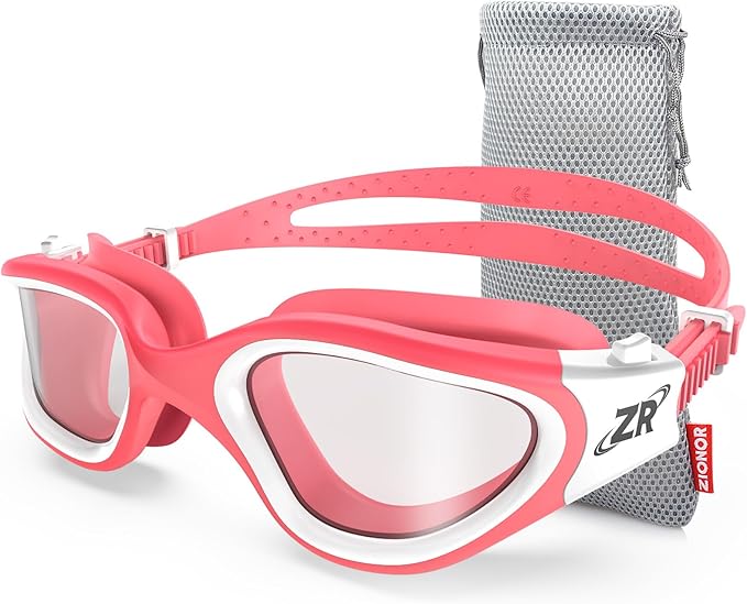 ZIONOR G1 Polarized Swimming Goggles for Unisex Adult Women Anti Fog 100% Anti UV Diving Goggles-StrideForce Fitness