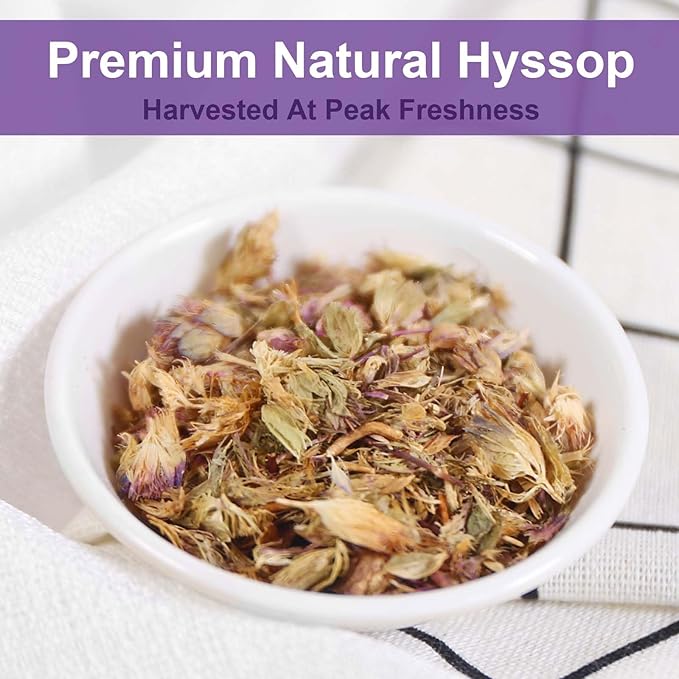 TEARELAE - Hyssop Tea, 36 Count - Pure Hyssop Herbal Tea Bag - Smooth Flavor - Aid Digestion - Non-GMO - Caffeine-Free-StrideForce Fitness