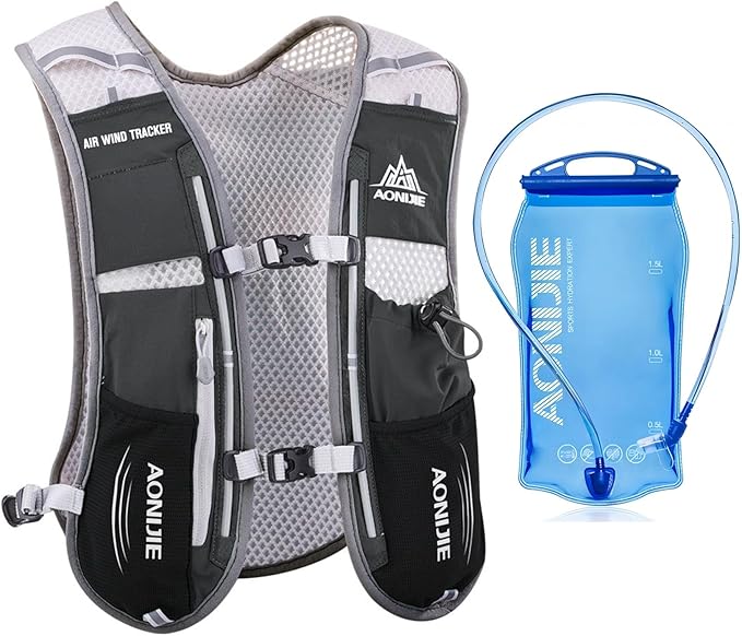 AONIJIE Hydration Vest Pack Backpack 5L Marathoner Running Race Hydration-StrideForce Fitness