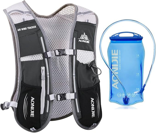 AONIJIE Hydration Vest Pack Backpack 5L Marathoner Running Race Hydration-StrideForce Fitness