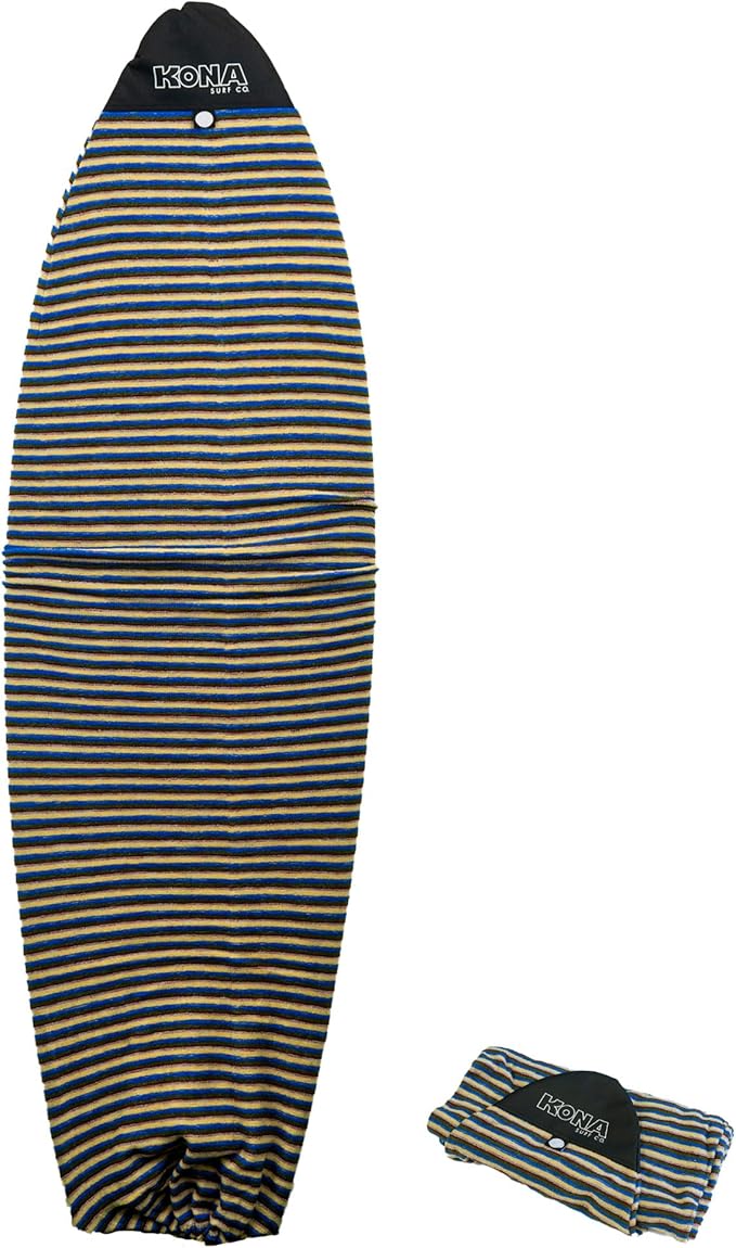 Surfboard Stretch Sox Shortboard and Longboard Board Sock Cover, 5-10ft Surf, 10ft 8in - 11ft 8in SUP-StrideForce Fitness