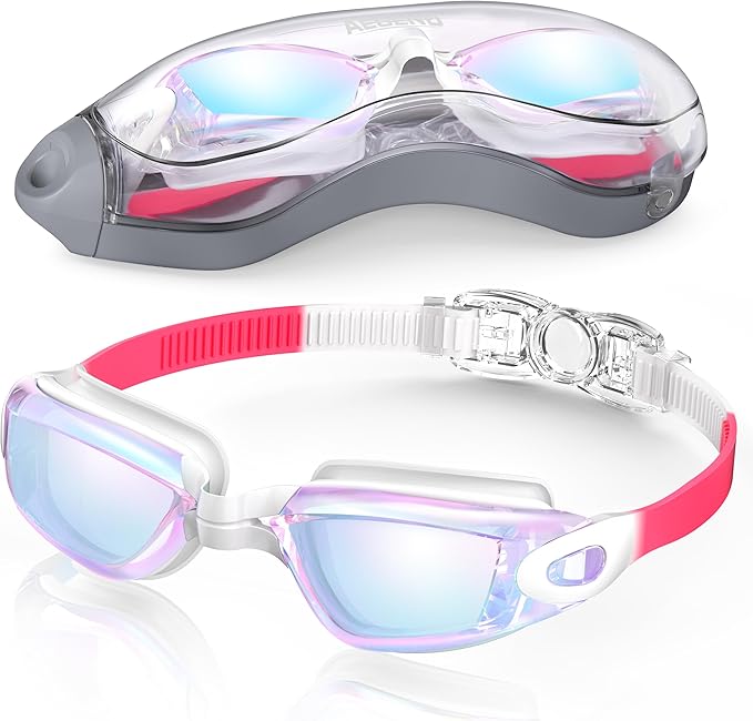 Aegend Swim Goggles, Swimming Goggles No Leaking Full Protection Adult Men Women Youth-StrideForce Fitness