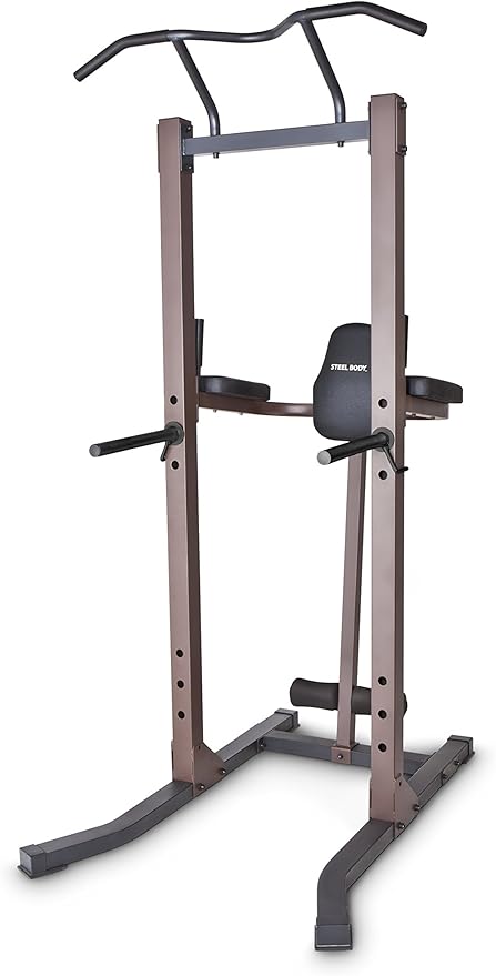 Steelbody Industrial Inspired Heavy Duty Home Gym System for Bodybuilding and Strength Training Available for Full Cage, Squat Rack and Power Tower-StrideForce Fitness