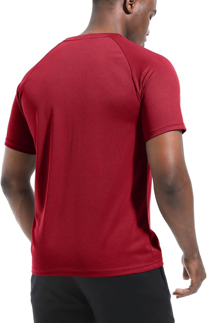 Boyzn 1, 3, 5 or 7 Pack Men's Workout Running Shirts, Dry Fit Moisture Wicking T-Shirt, Gym Athletic Short Sleeve Tee Shirts-StrideForce Fitness