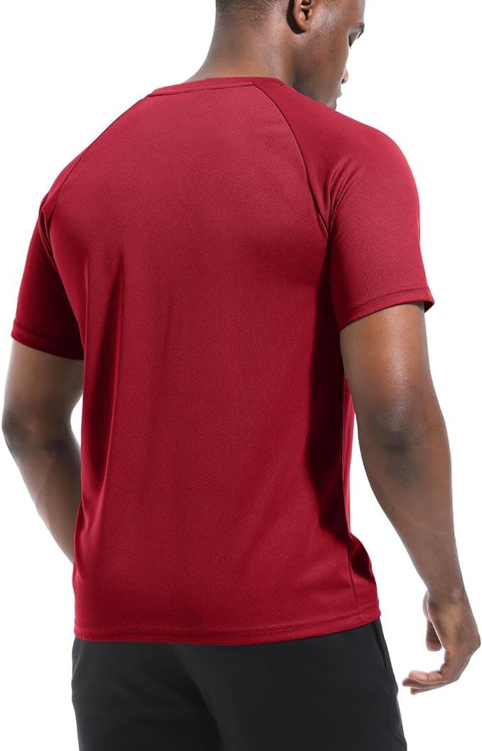 Boyzn 1, 3, 5 or 7 Pack Men's Workout Running Shirts, Dry Fit Moisture Wicking T-Shirt, Gym Athletic Short Sleeve Tee Shirts-StrideForce Fitness