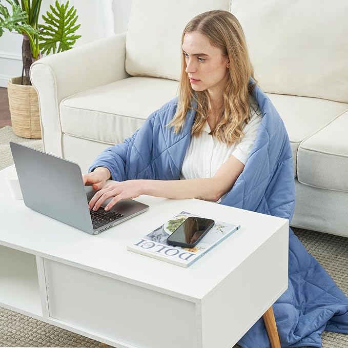 Cozy Bliss Cooling Blanket for Hot Sleepers, Q-Max 0.4 Cooling Comfort Throw Twin Size, Cold Blankets for Night Sweats Sleeping, Ultra-Cool Lightweight Breathable Summer Blanket for Bed Travel-StrideForce Fitness