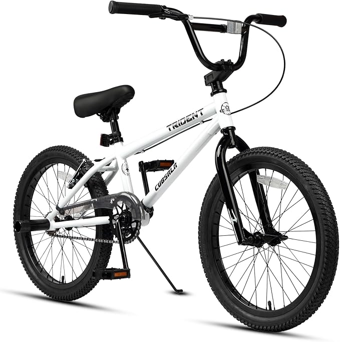 20 24 26 Inch BMX Race Bike Trident Bicycles Beginner-Level to Advanced Riders with 2 Pegs, Multiple Colors-StrideForce Fitness