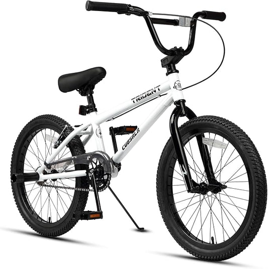 20 24 26 Inch BMX Race Bike Trident Bicycles Beginner-Level to Advanced Riders with 2 Pegs, Multiple Colors-StrideForce Fitness