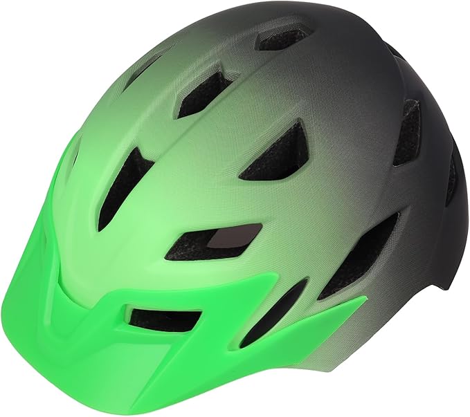 Kids Bike Helmet,Bavilk Kids Boys Girls Bike Helmets with LED Light Detachable Visor Children Youth Teen Multi-Sport for Skating Cycling Scooter Skateboard Adjustable & Lightweight 19.7"-22.4"-StrideForce Fitness