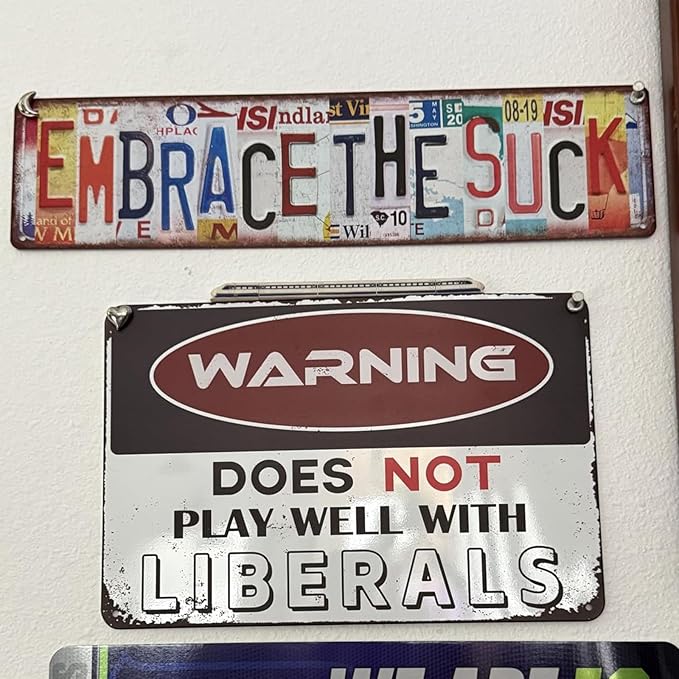 Vintage Limited Edition Wall Decor Street Signs Metal Tin Signs 16 x 4 Inches-StrideForce Fitness