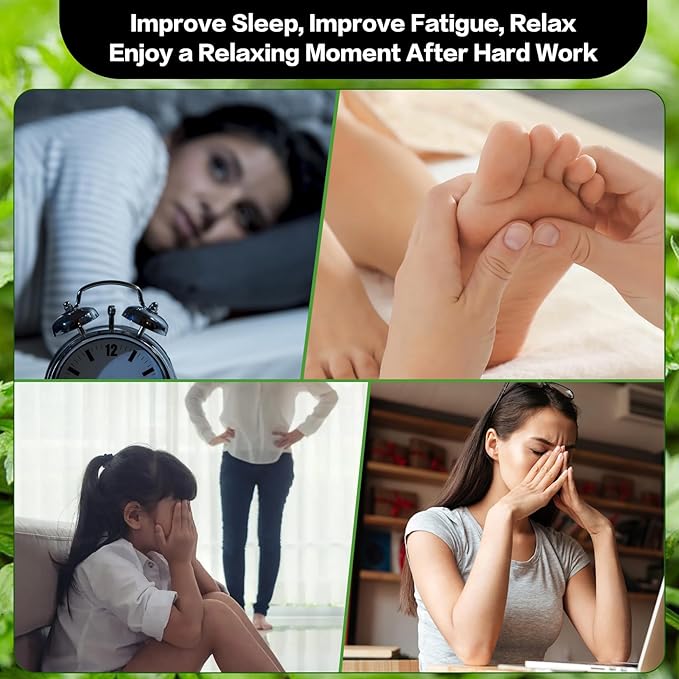 100 Pack Foot Pads, Ginger Oil Bamboo Charcoal, Foot Care Patch Message Deep Cleansing for Stress Relief, Better Rest, Feet Health Patches, Relaxing Muscles-StrideForce Fitness